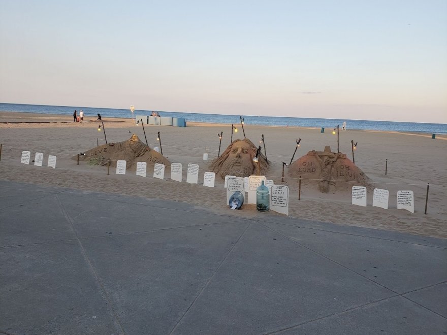 Bull on the Beach
